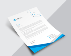 business letter with letterhead