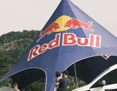 red bull tent